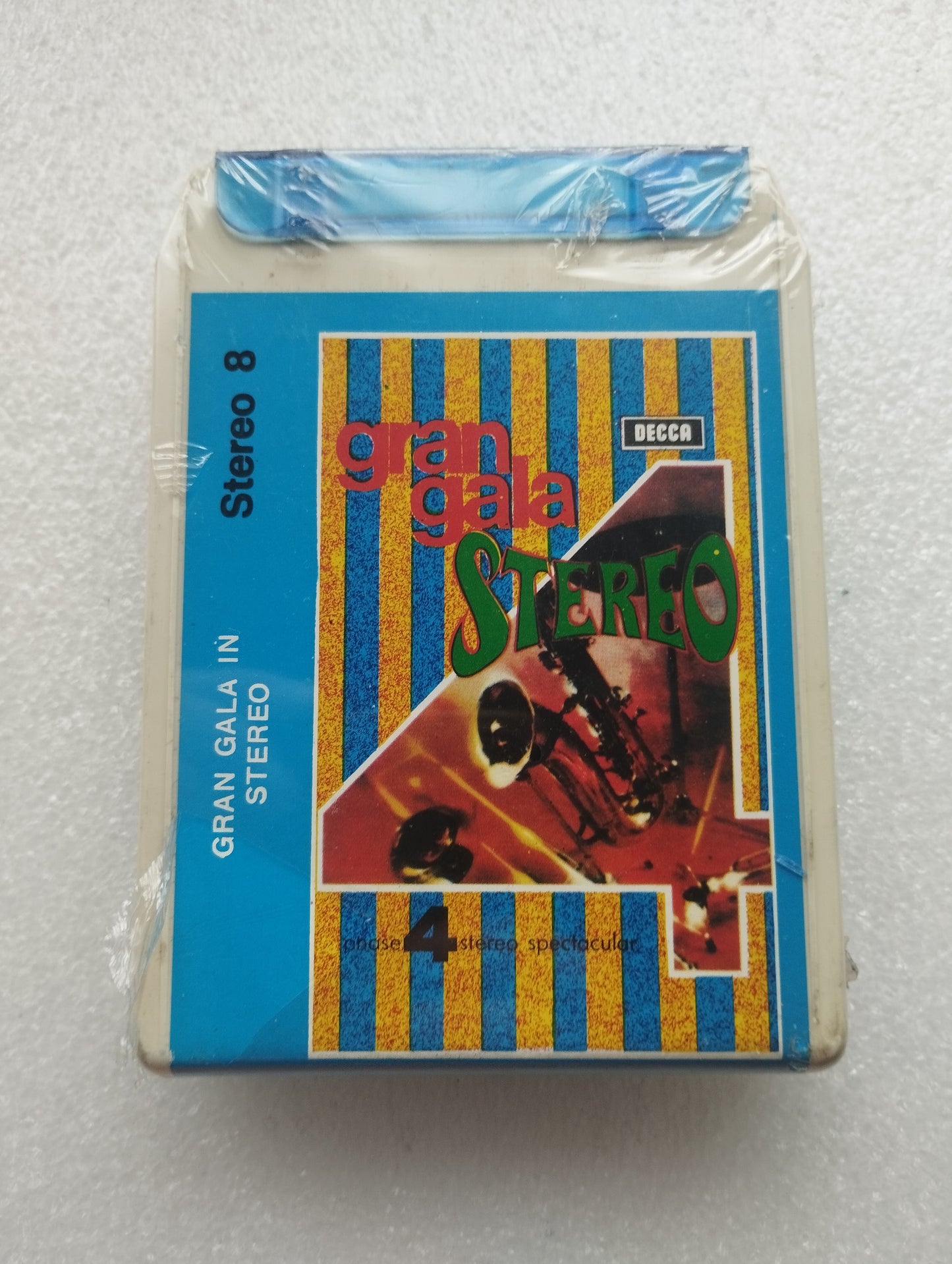 Gran Galà in Stereo
Cassetta Stereo 8
Edita del 1971 da Decca