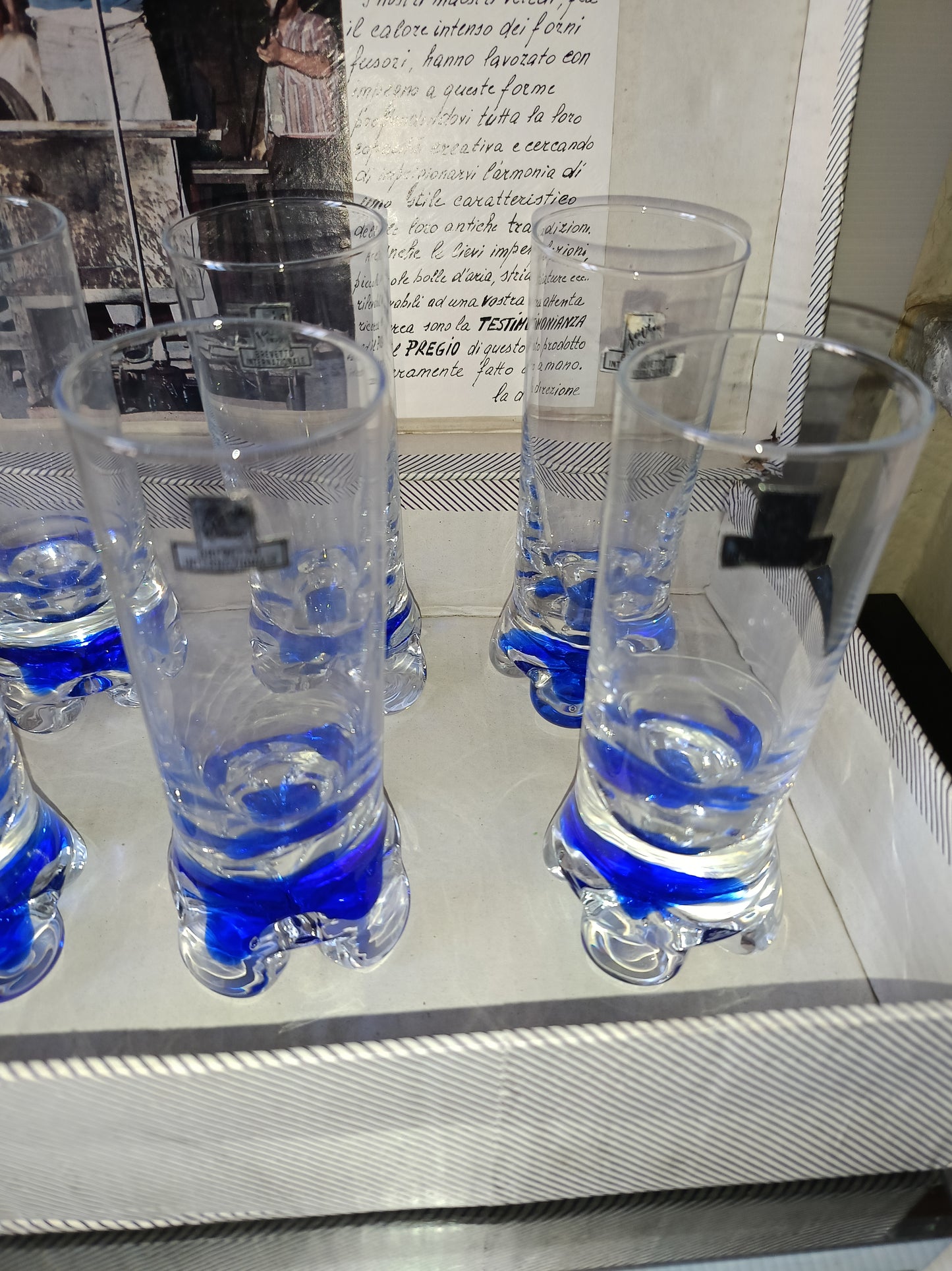 6 Bicchieri Savia Empoli
Anni 70