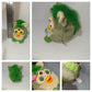 Peluche mini Furby verde Tiger anni 90