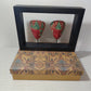 Coppia Maschere Etniche Decorative In Cornice