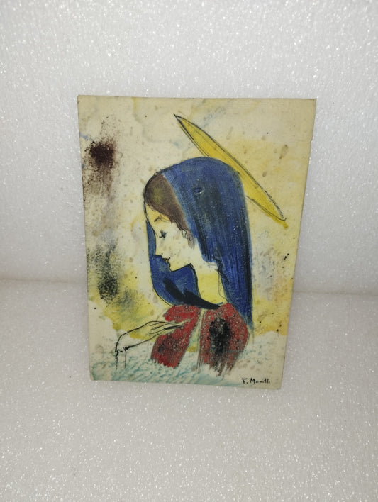 Madonna Di Toni Moretto
Lo Scricciolo Milano
Su lastra in Ceramica