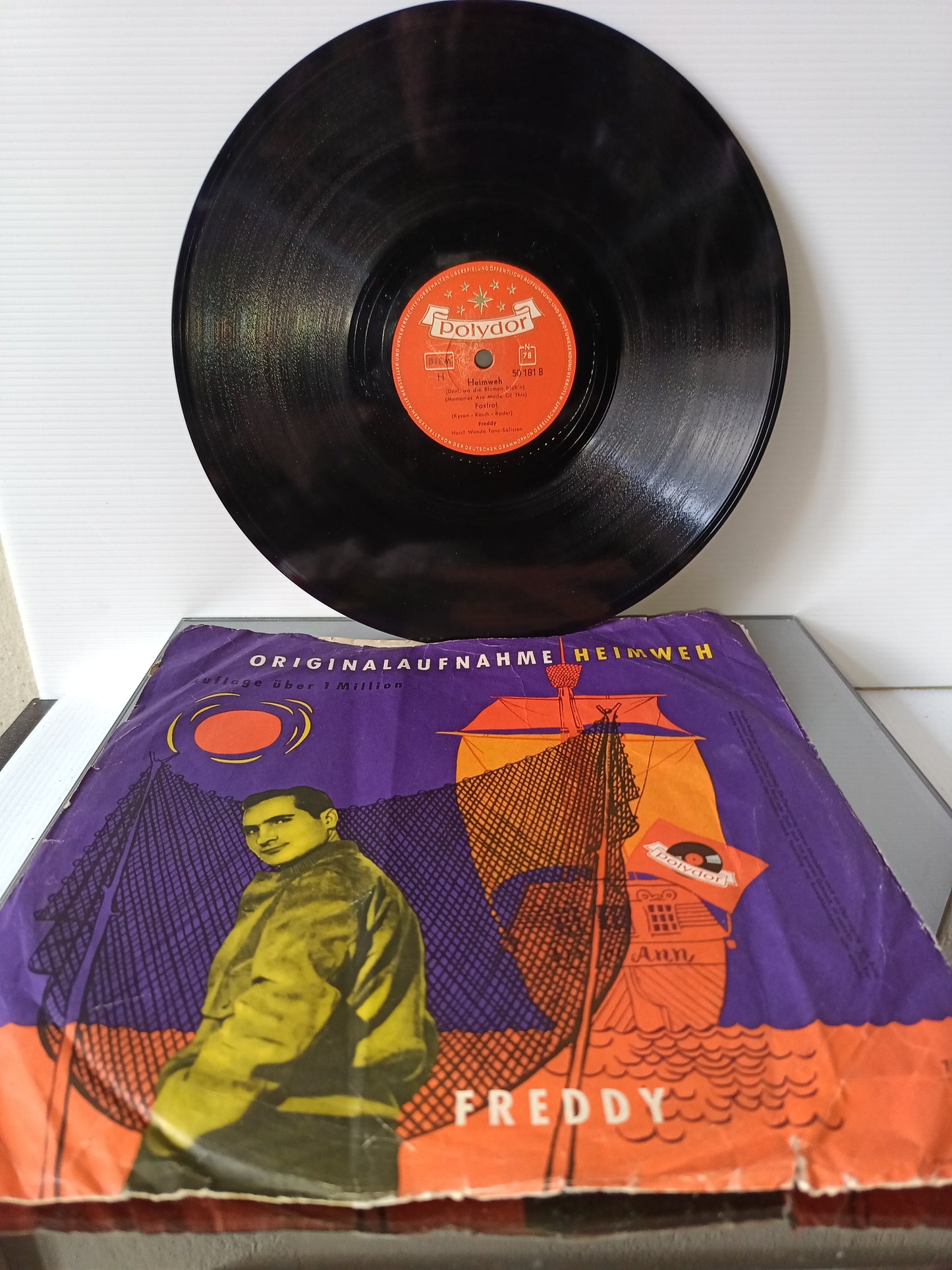 Heimweh Freddy 78 Giri
Edito nel 1956 da Polydor Cod.H50181