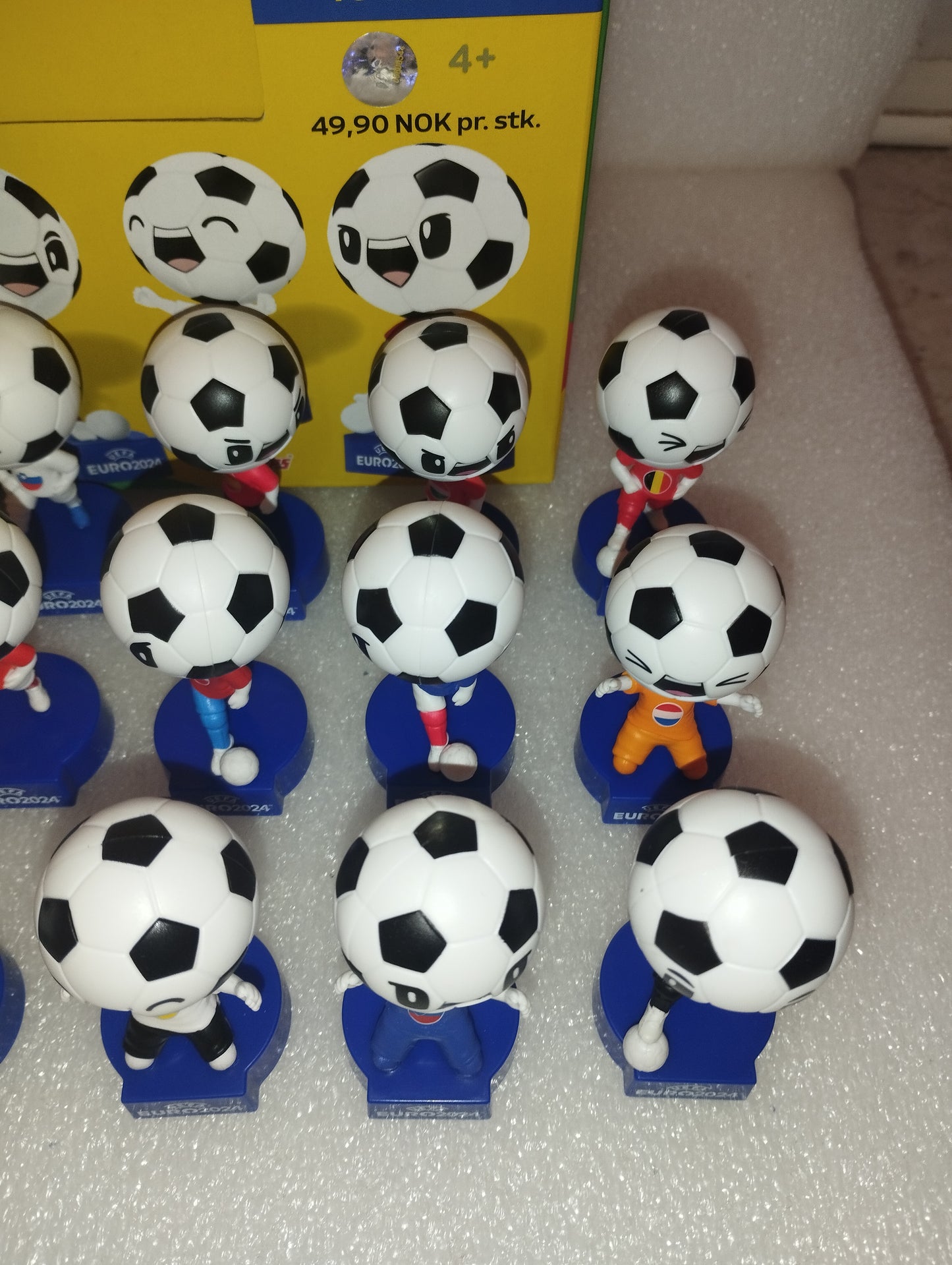 Topps I Love Football Collectible Figures UEFA Euro 2024 Germany Collezione Completa