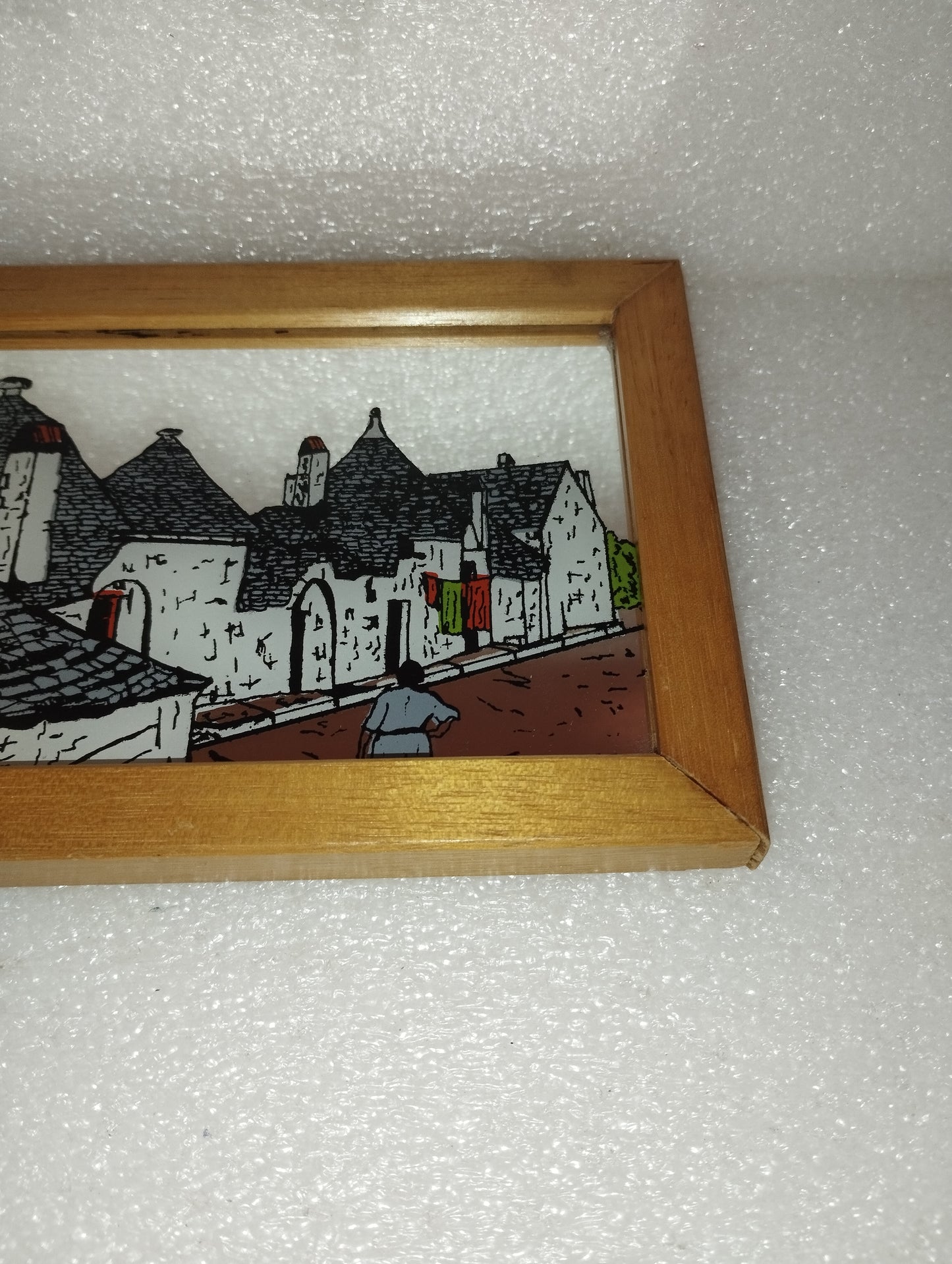 Specchio Souvenir Trulli Puglia
Con cornice in legno