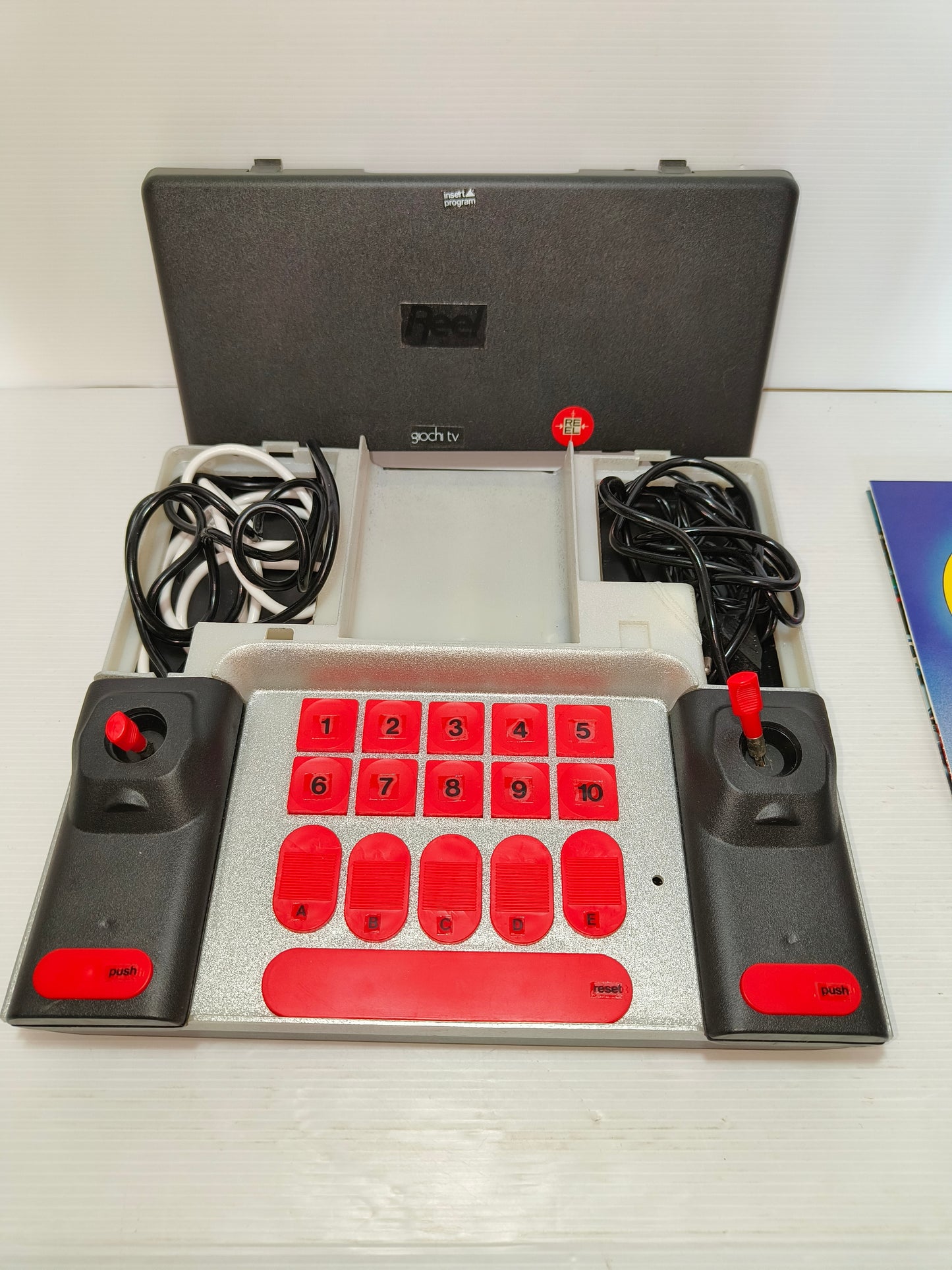 Videogiochi a cassette Reel Giochi TV, anni 80 LEGGI