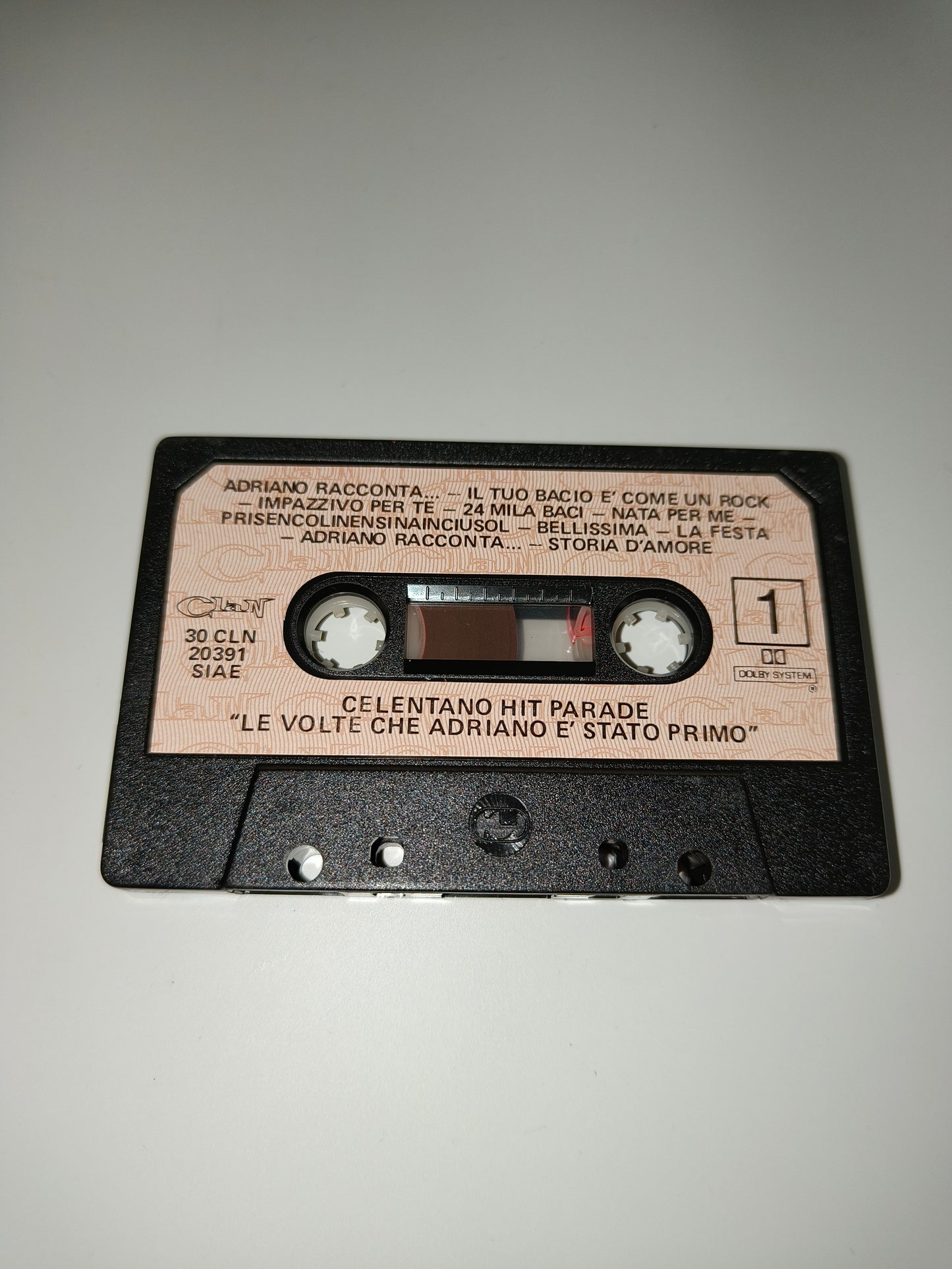 Celentano Hit Parade Le Volte Che Adriano È Stato Primo Musicassetta, LEGGI