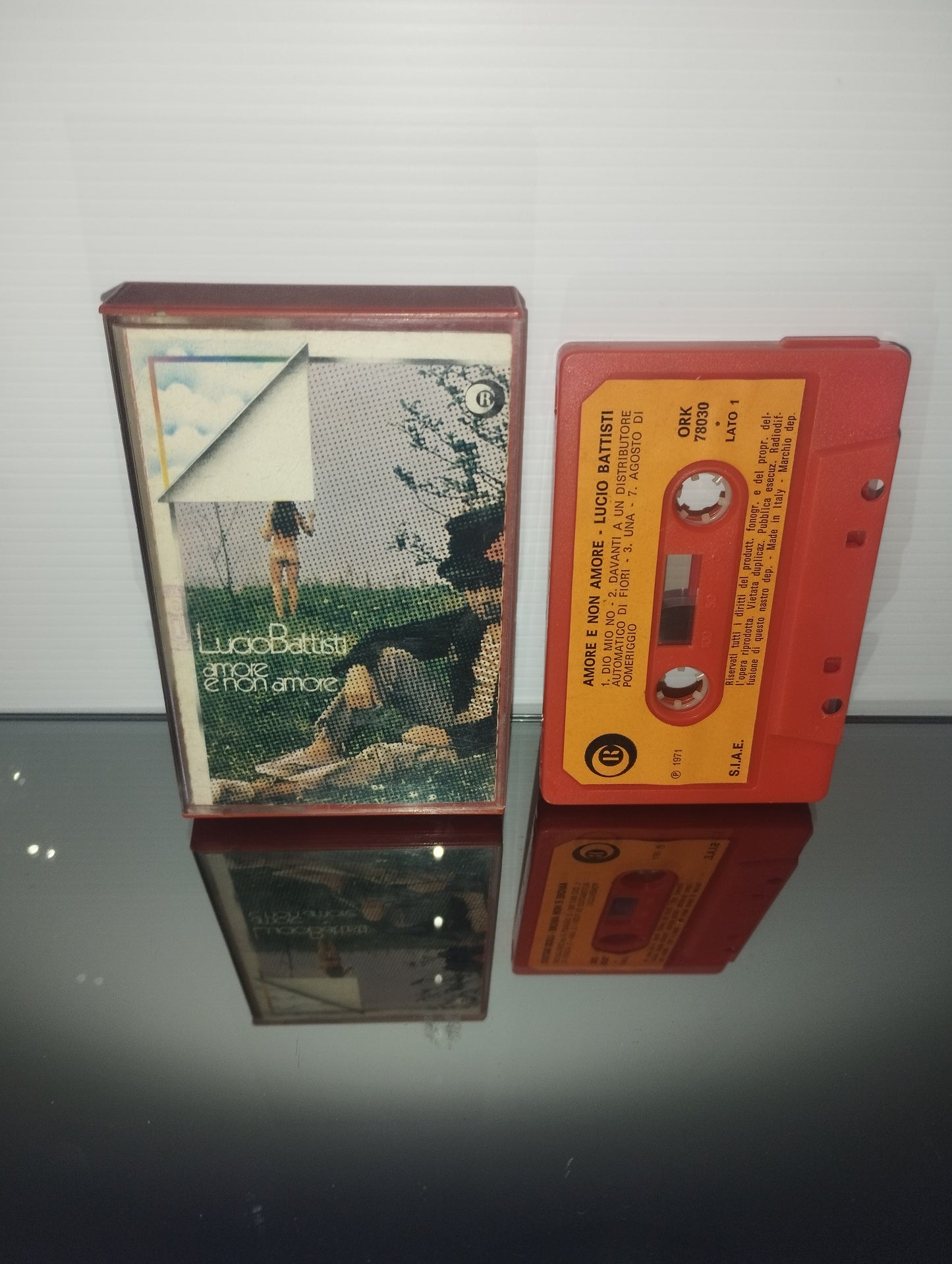 Amore E Non Amore Lucio Battisti Musicassetta Dischi Ricordi  Cod.ORK 78030