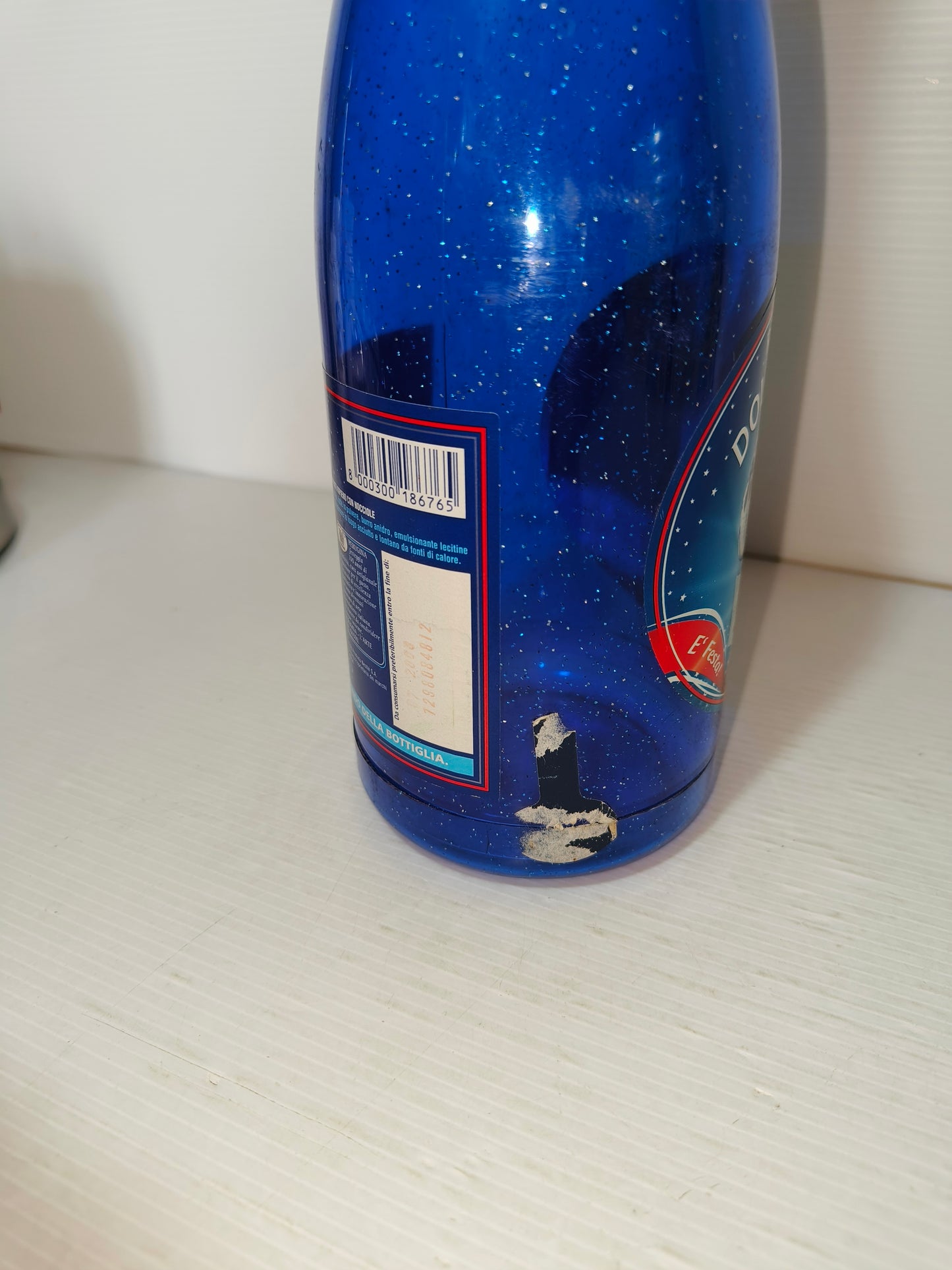 Bottiglia Vuota Baci Perugina vintage, LEGGI