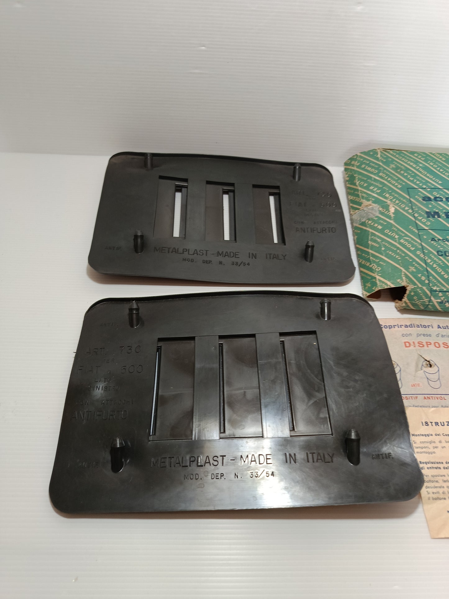 Copriradiatore Per Fiat Nuova 500 Metalplast