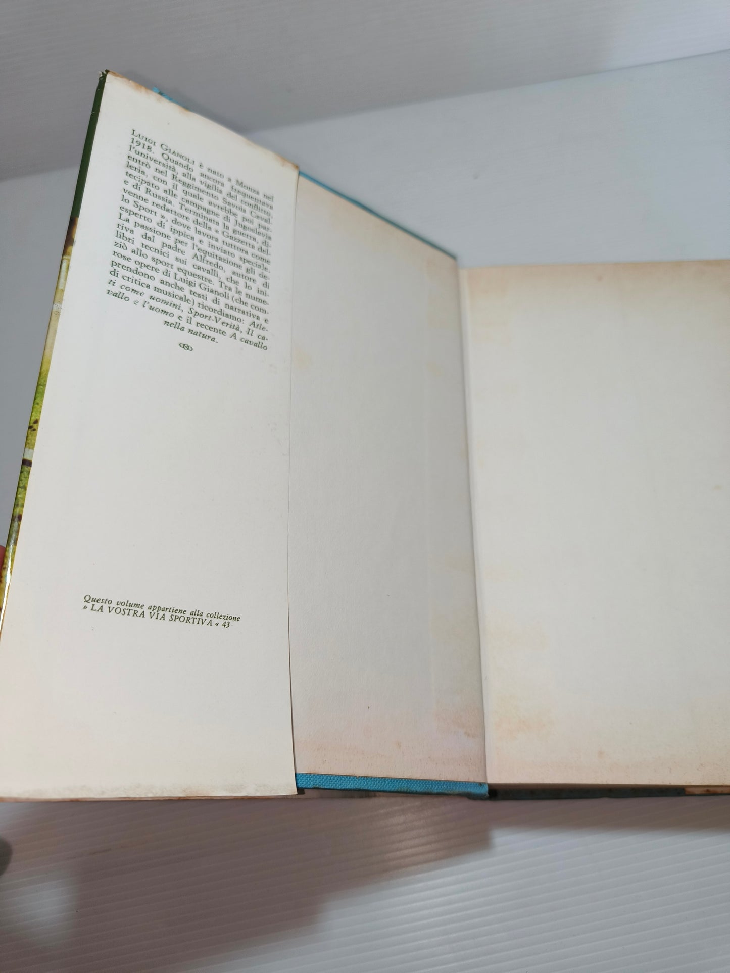 Libro Il Purosangue di L. Gianoli, 1975