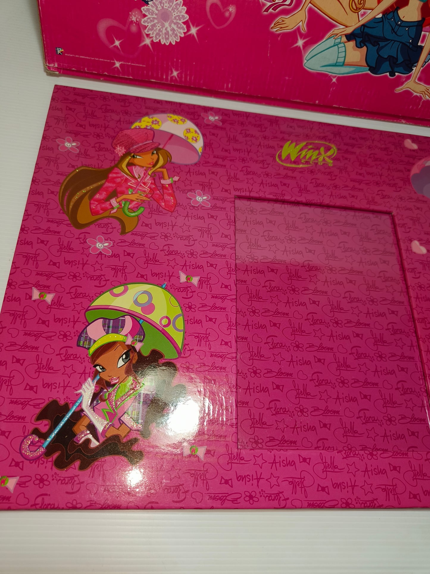 Copriscrittoio Winx in cartone