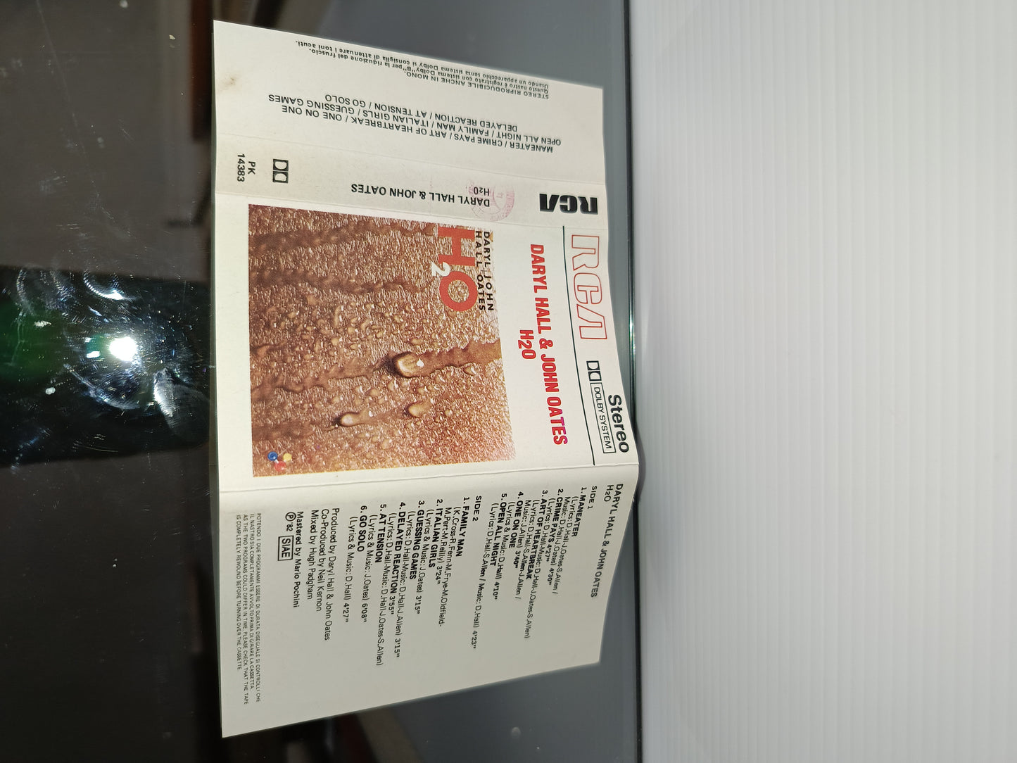 H2O Daryl Hall & John Oates Musicassetta