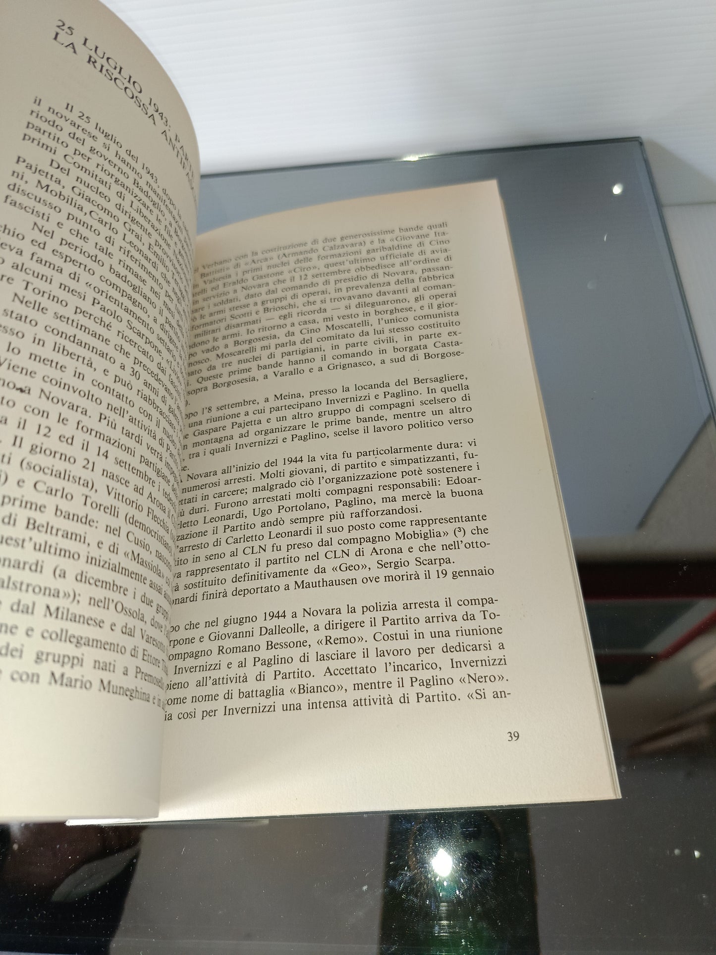 Il P.C.I. Trecatese Tra Storia e Leggende Mario Frau
Edito nel 1984
