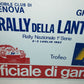 4° Rallye della Lanterna 1983  Targa originale In Plastica flessibile