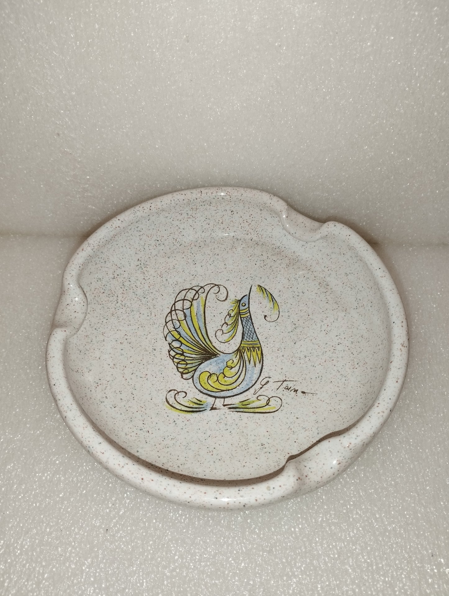 Posacenere In Ceramica Smaltata Sardegna