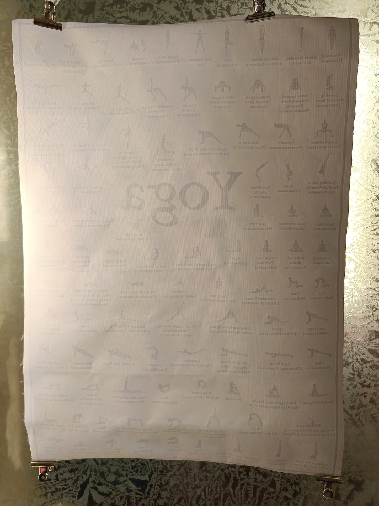 Stampa Su Tela Posizioni Yoga