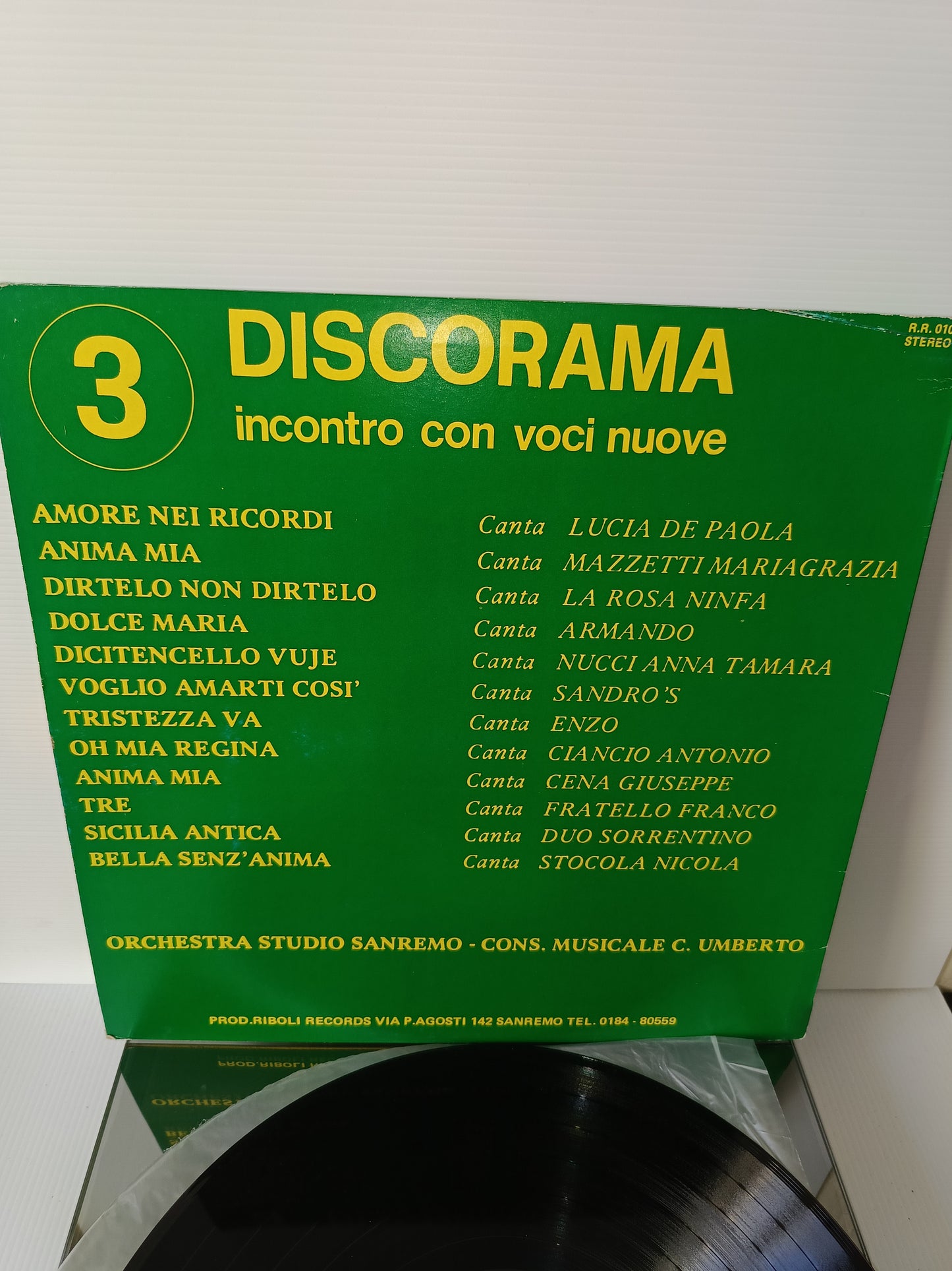 Discorama Incontro Con Voci Nuove LP 33 giri