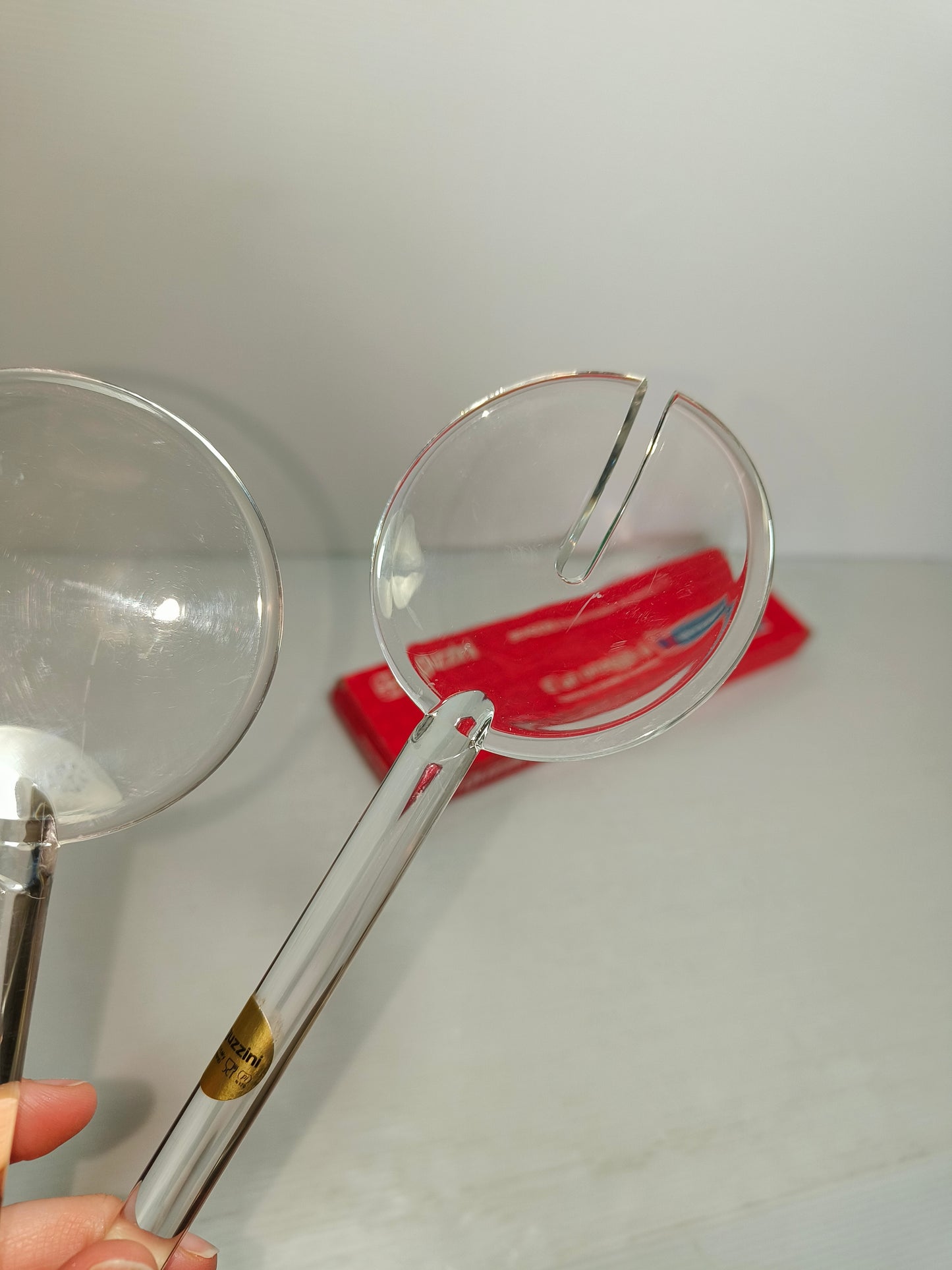 Posate Insalata Season Guzzini, anni 80 LEGGI DESCRIZIONE