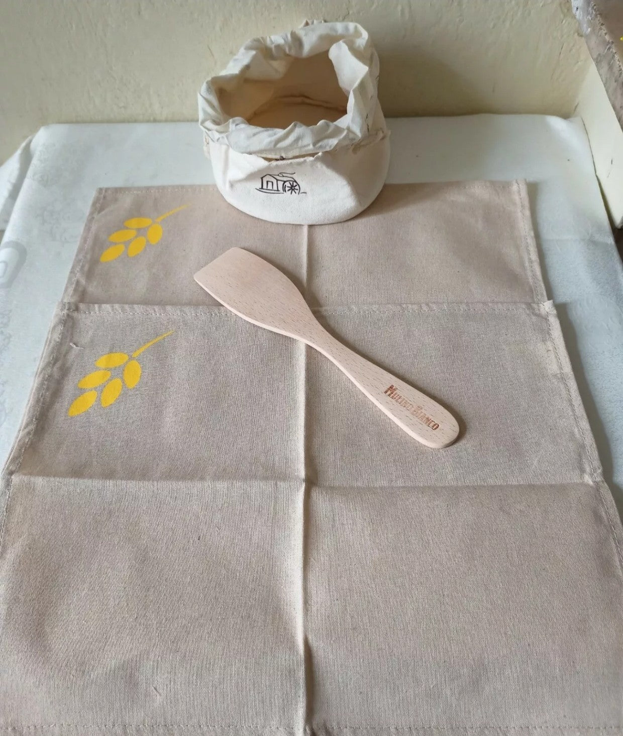 Cestino paletta tovagliette Mulino Bianco