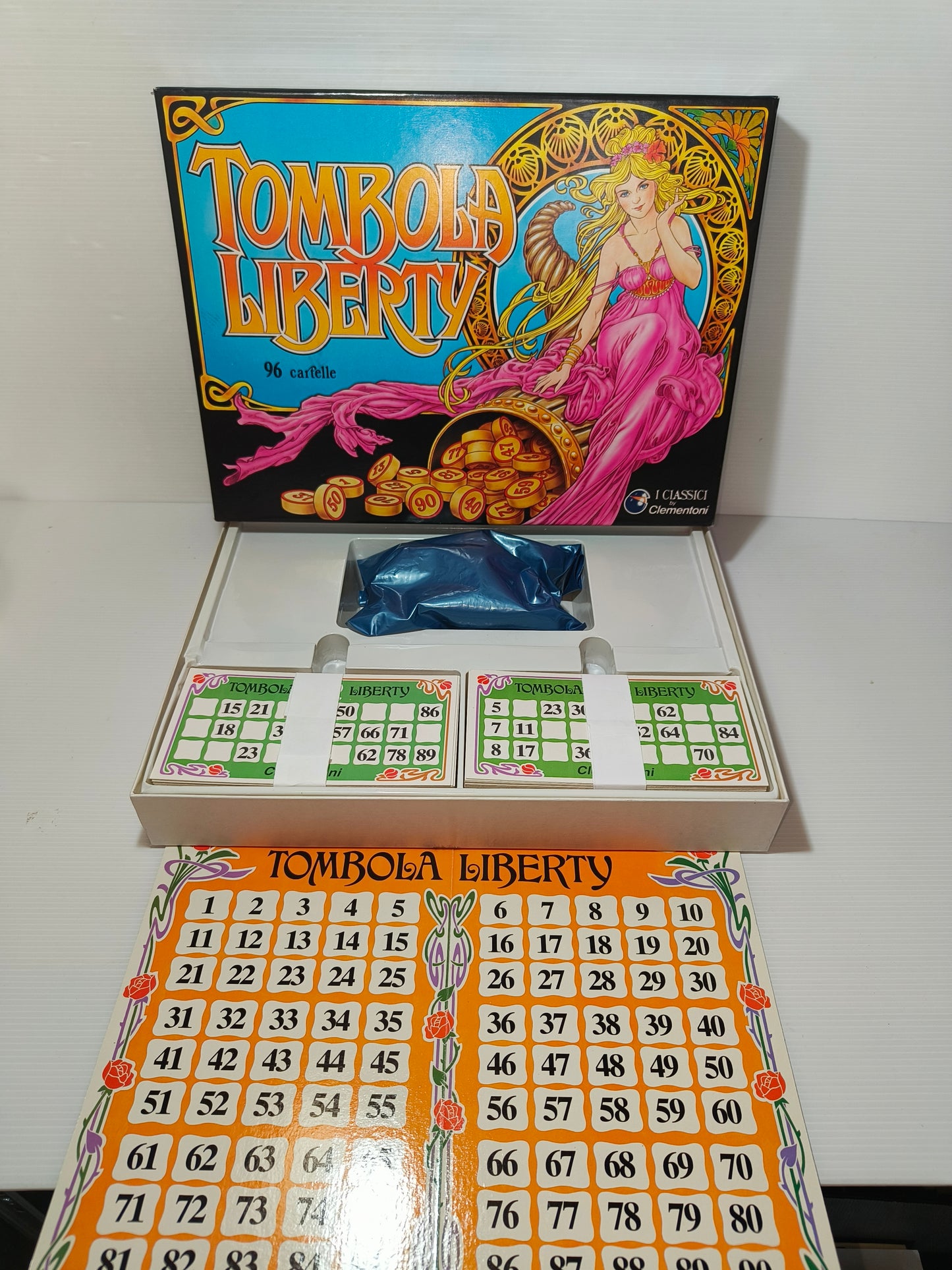 Tombola Liberty Clementoni anni 90, LEGGI
