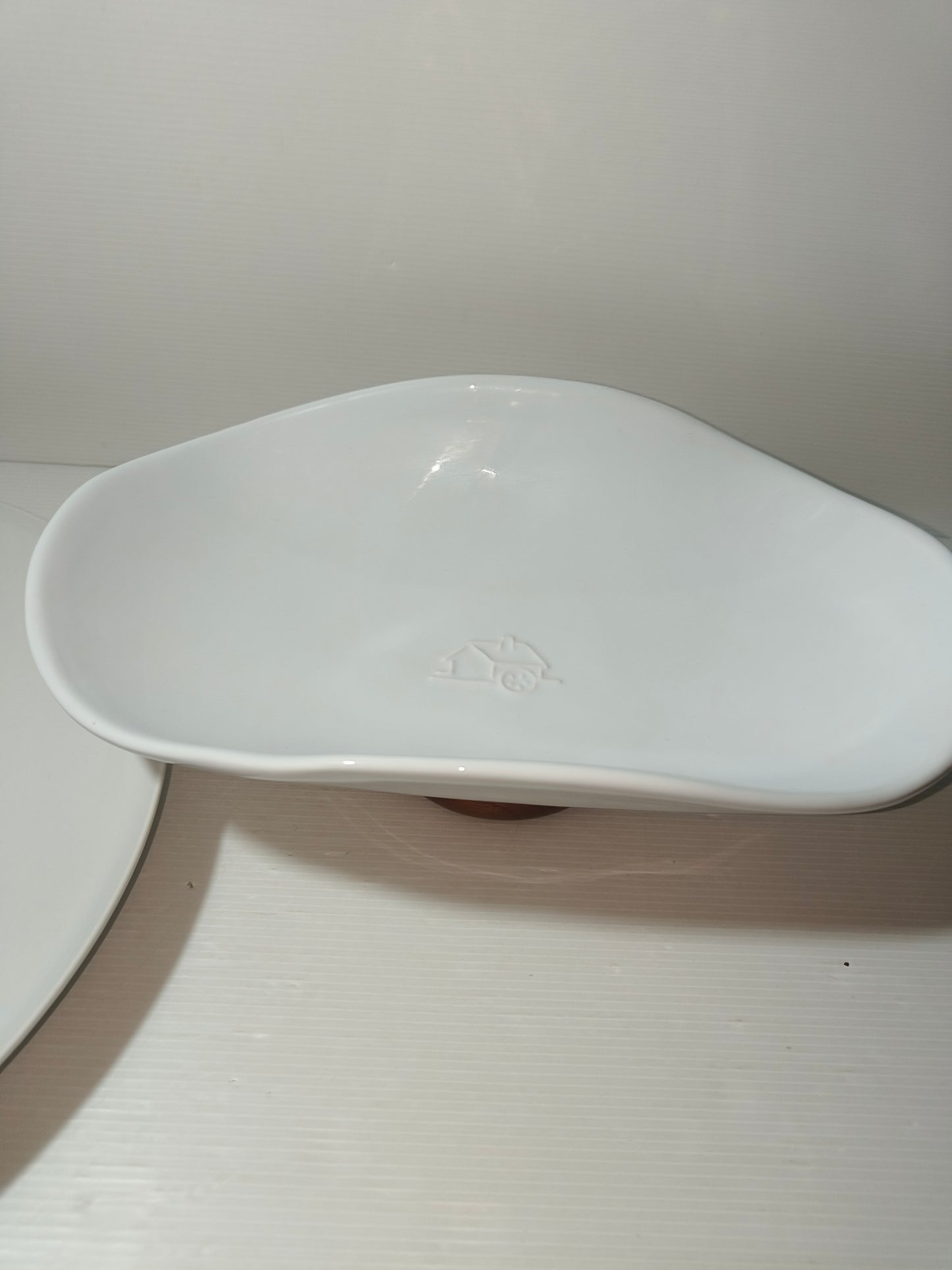 Piatto girevole e paniere/porta frutta Mulino Bianco vintage, LEGGI