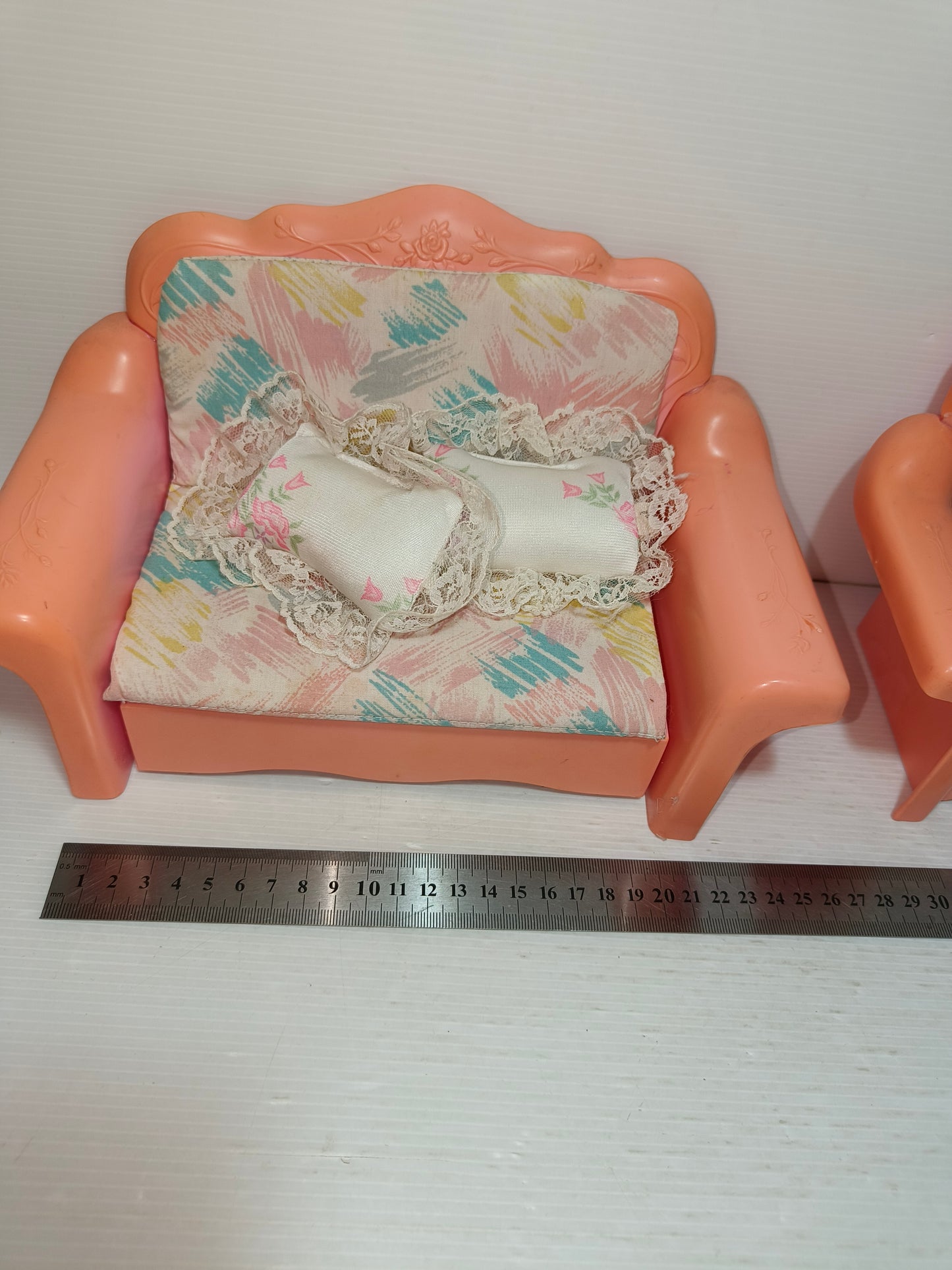 Divano e poltrona Barbie, anni 80 LEGGI