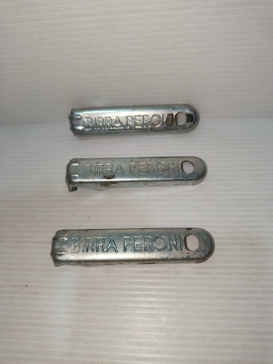 Birra Peroni 3 Apribottiglie In Metallo Vintage