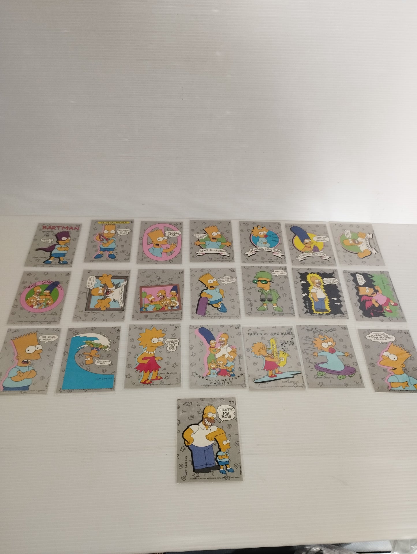The Simpson Collezione Card Toops
Set 88 + 22 Cards
Anno 1990