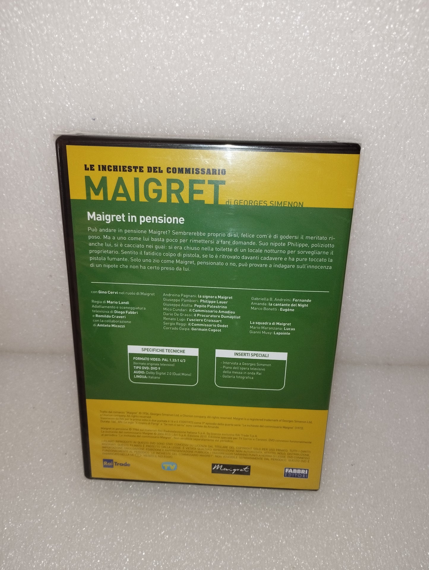 Maigret in Pensione
Le inchieste del Commissario Maigret Maigret DVD