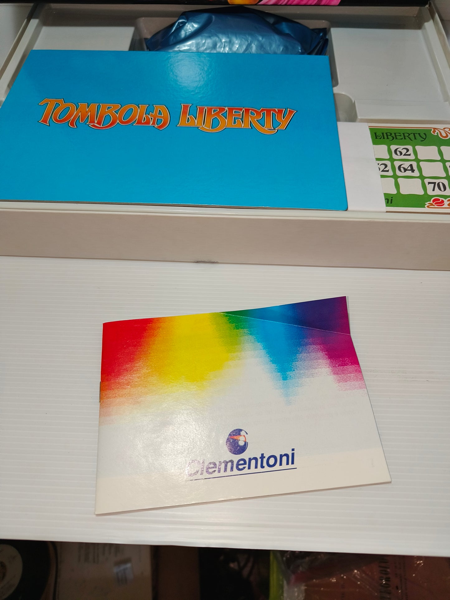 Tombola Liberty Clementoni anni 90, LEGGI