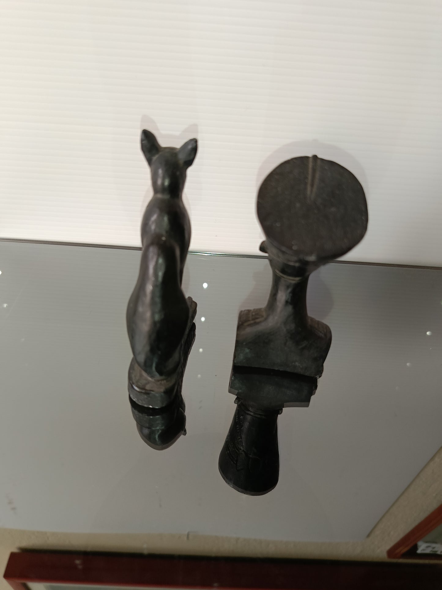 2 Statuette Egitto Souvenir Vintage