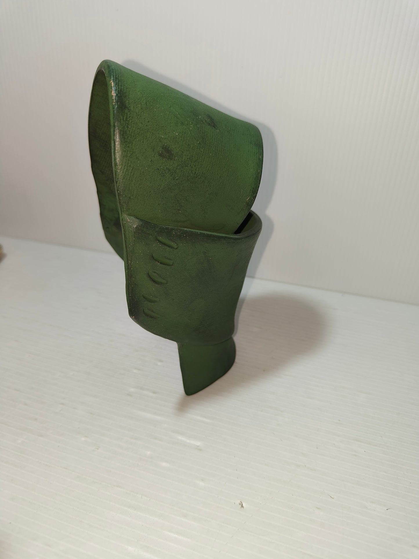 Arte Sarda Testa Di Donna In Ceramica Vintage Altezza 15 Cm Circa LEGGI DESCRIZ.