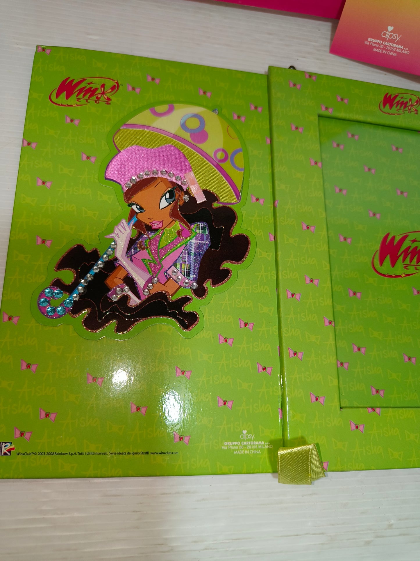 Cornice in cartone Winx Aisha, LEGGI