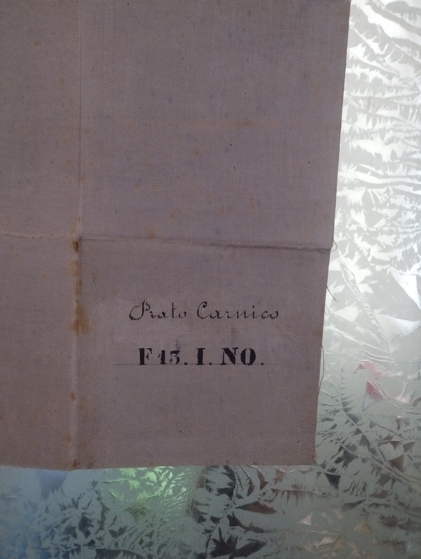 Antica Cartina Telata Prato Carnico Nord  Ovest scala 1:25.000
Datata giugno 1894