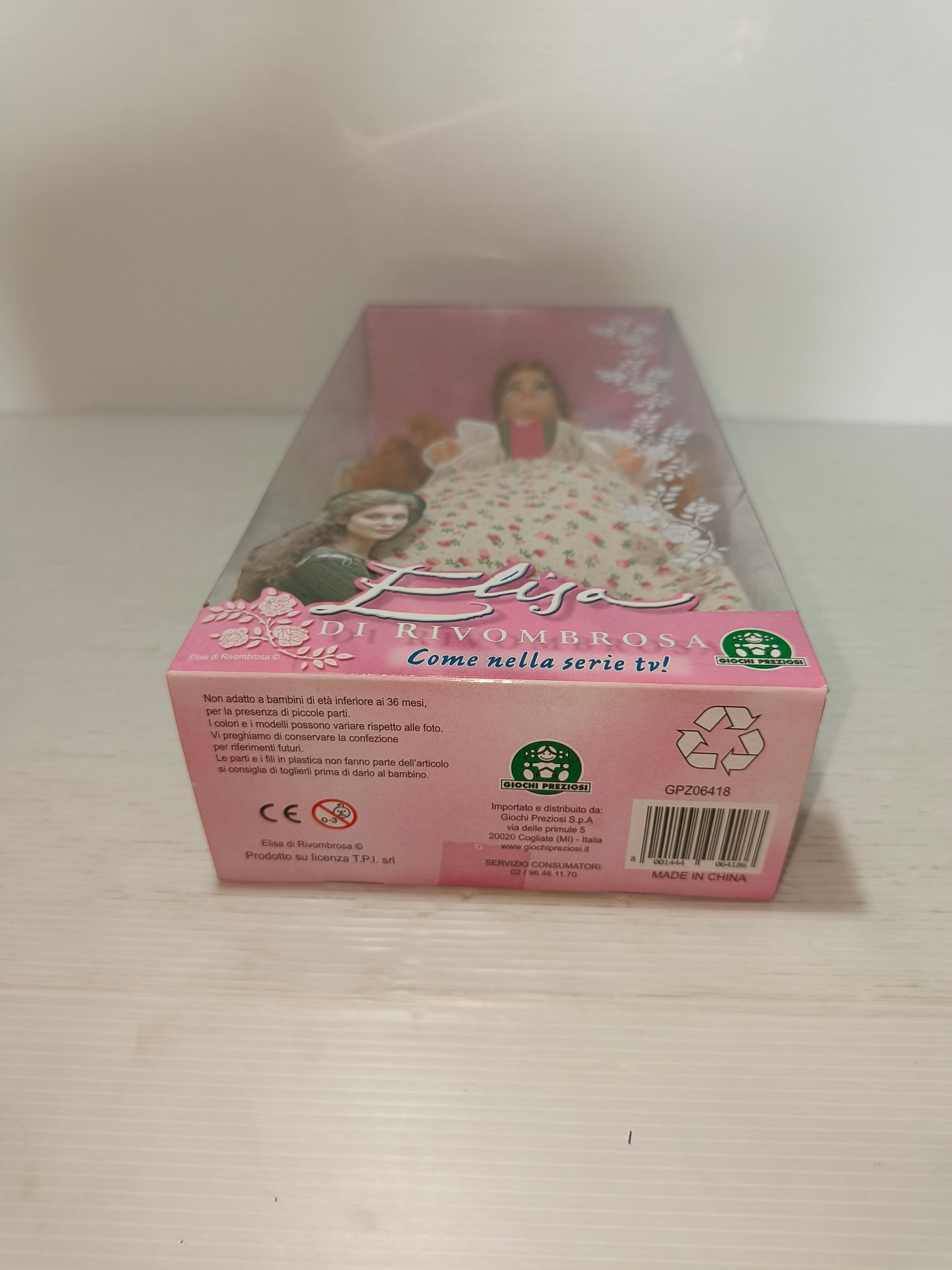 Bambola Elisa Di Rivombrosa, Nuova