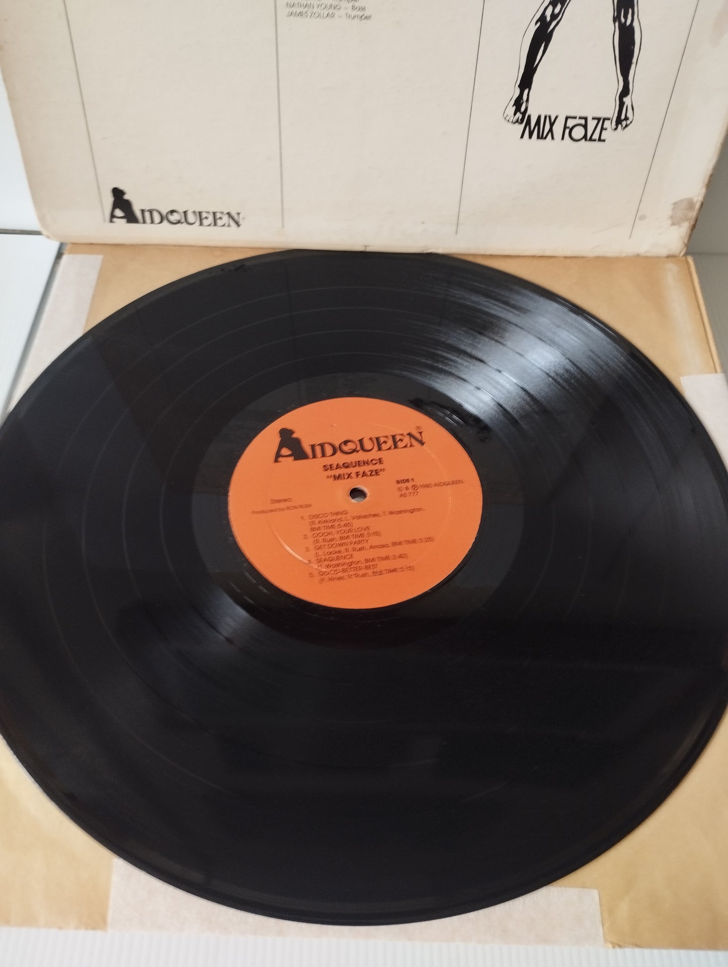 Seaquence Mix Faze Aidqueen Records lp 33 giri