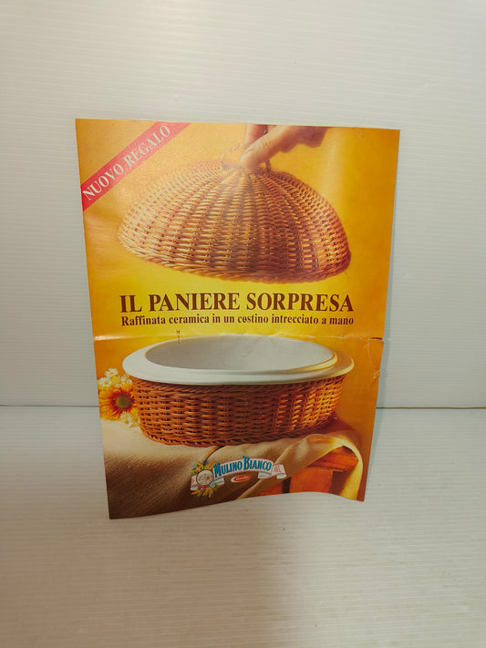 Depliant pubblicitario raccolta punti Mulino Bianco, anni 90