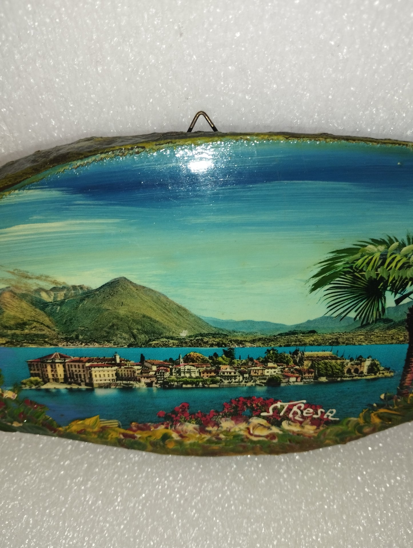 Souvenir Stresa Lago Maggiore D'epoca In Legno