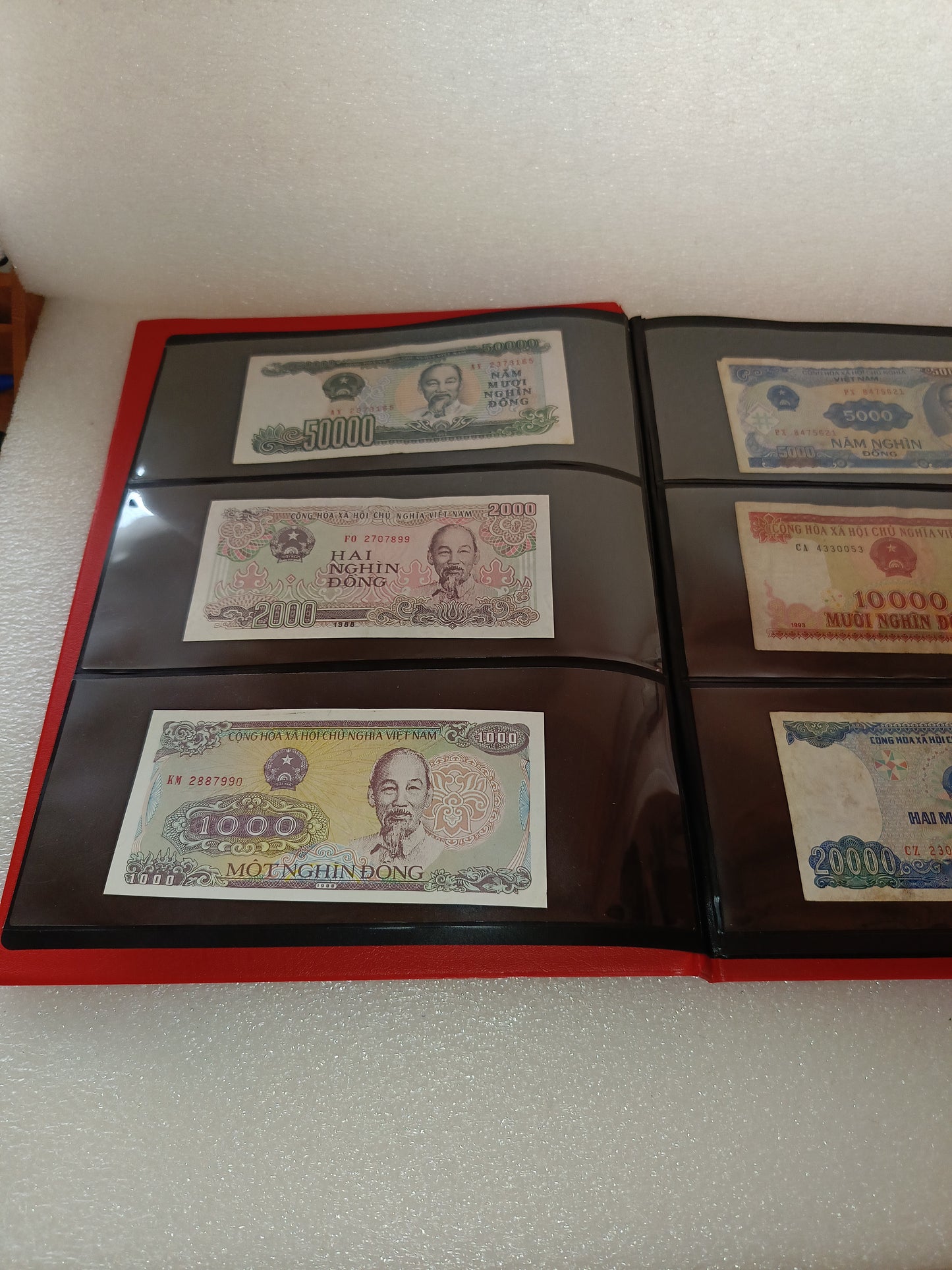 Collezione 50 Banconote Originali
Con album