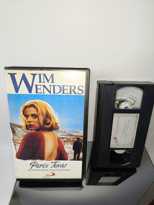 Paris Texas Nastassja Kinski VHS Edita da Audiovisivi San Paolo