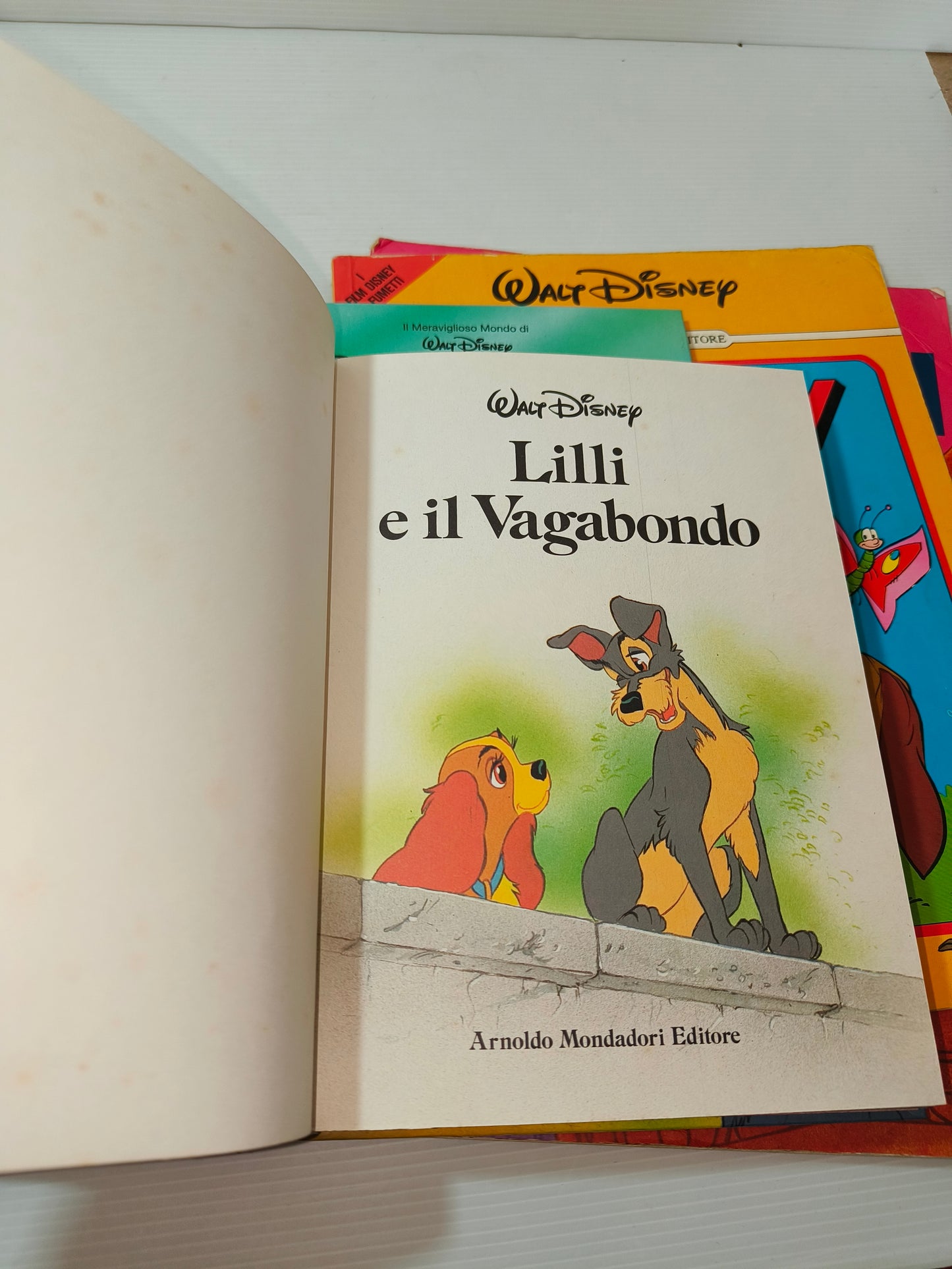 Lotto libri per Bambini Walt Disney vintage da lettura, LEGGI