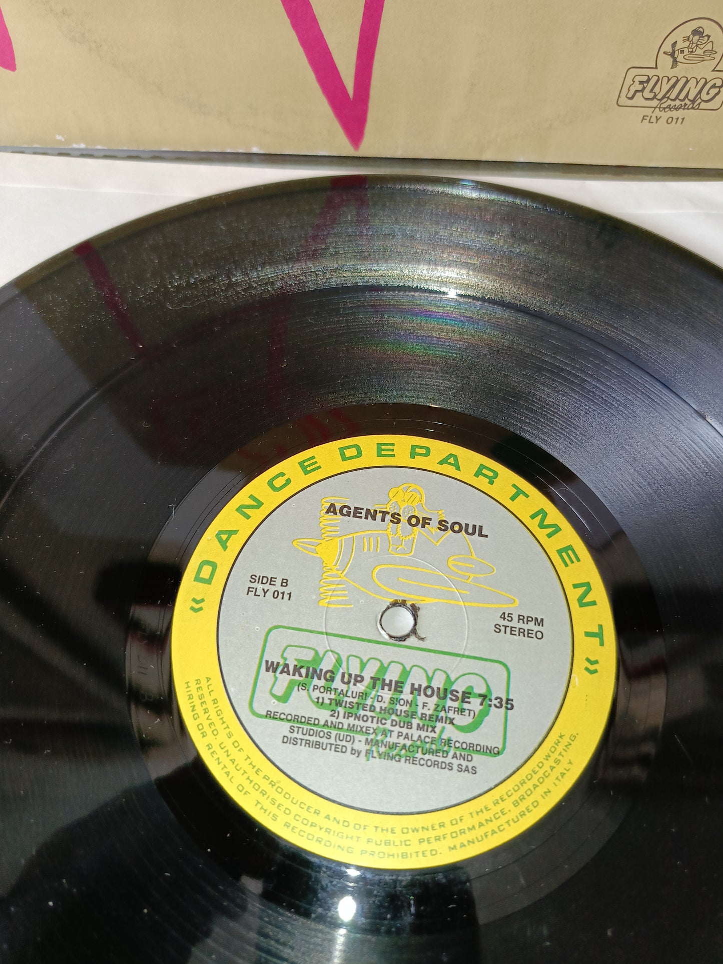Waking Up The House Agent Of Soul Vinile 12" 45 Giri