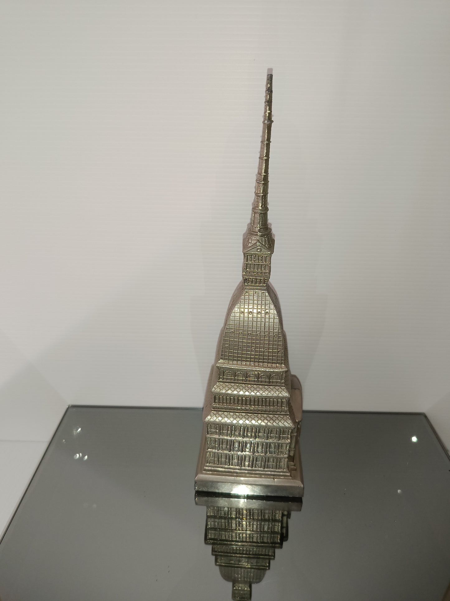 Souvenir Mole Antonelliana Torino Con Termometro In Metallo
Vintage