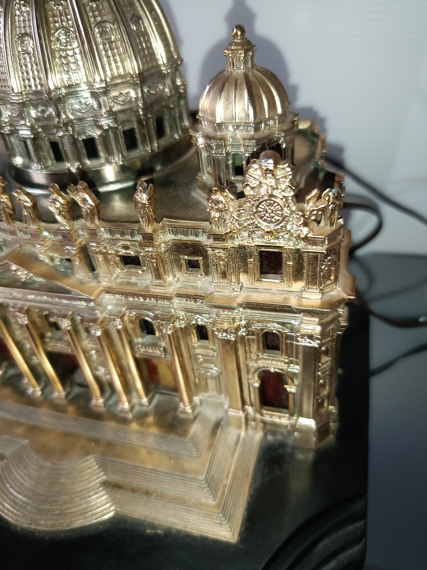 Basilica San Pietro Souvenir Anni 60 In Plastica