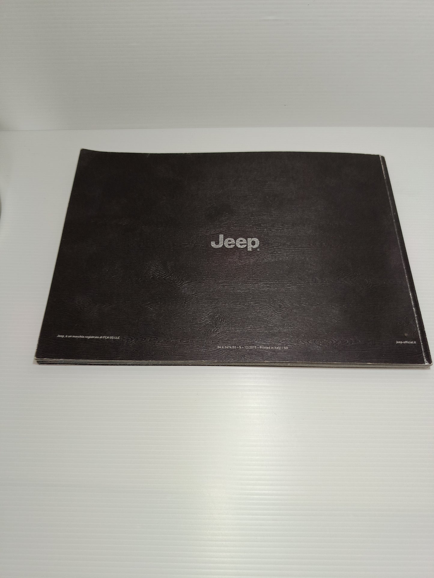 Libretto Jeep Grand Cherokee Pubblicitario