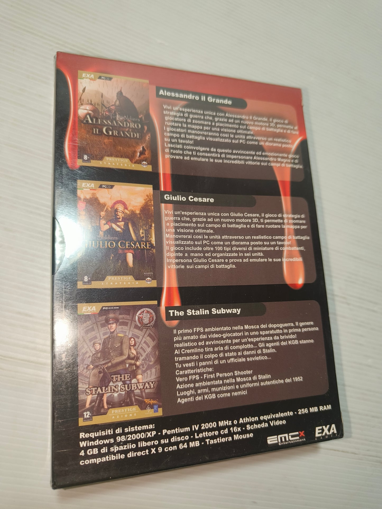 Cofanetto per PC Giochi Di Guerra