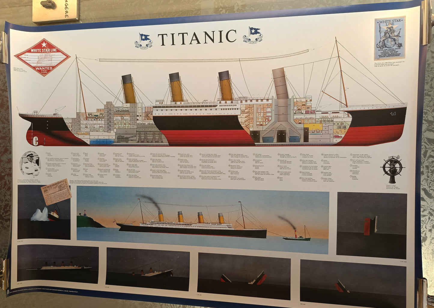 Poster Titanic Nuova Arti Grafiche Ricordi

Anni 90

Dimensioni 99X69 cm