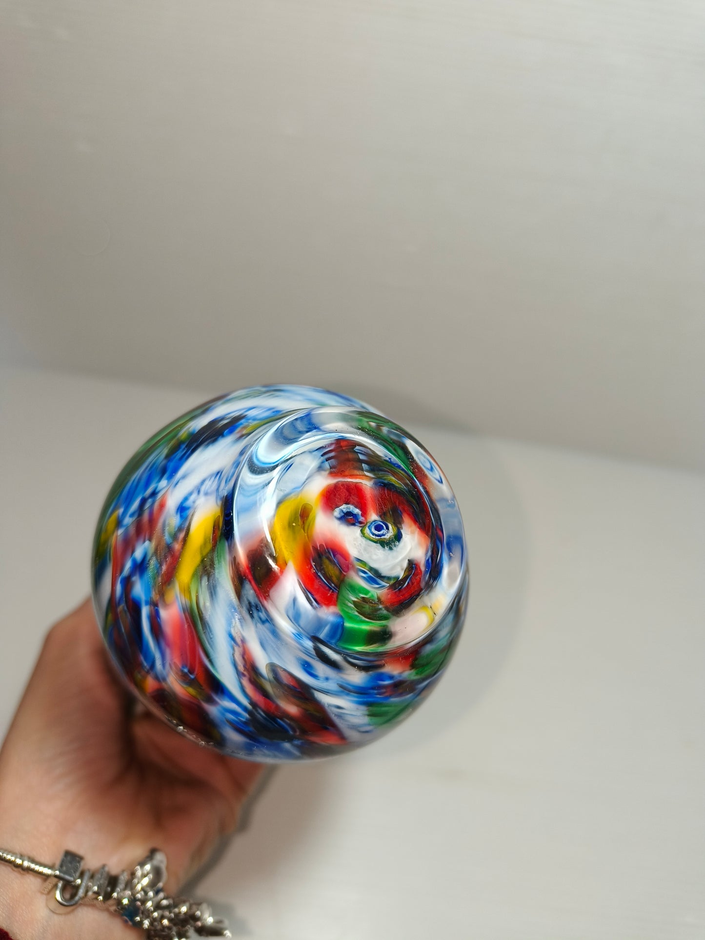 Vaso in vetro vintage