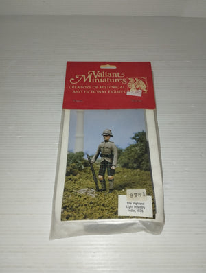 Valiant Miniatures the Hingland Light Infantry India 1935 in lega (metallo)
Printed in U. S. A.