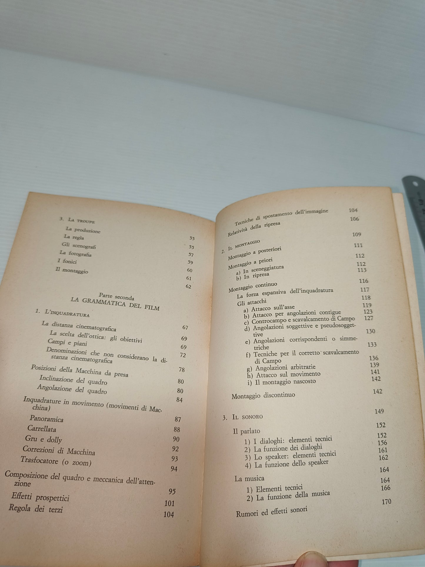 Libro Linguaggio e tecnica cinematografica, 1978 LEGGI